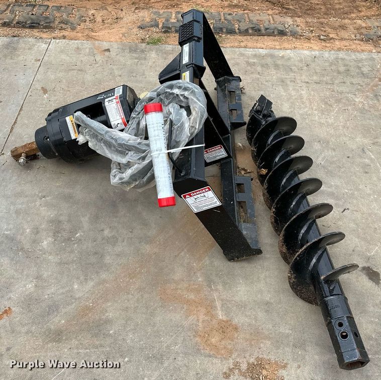 Belltec LC300 skid steer auger in Stillwater, OK Item OG9072 sold