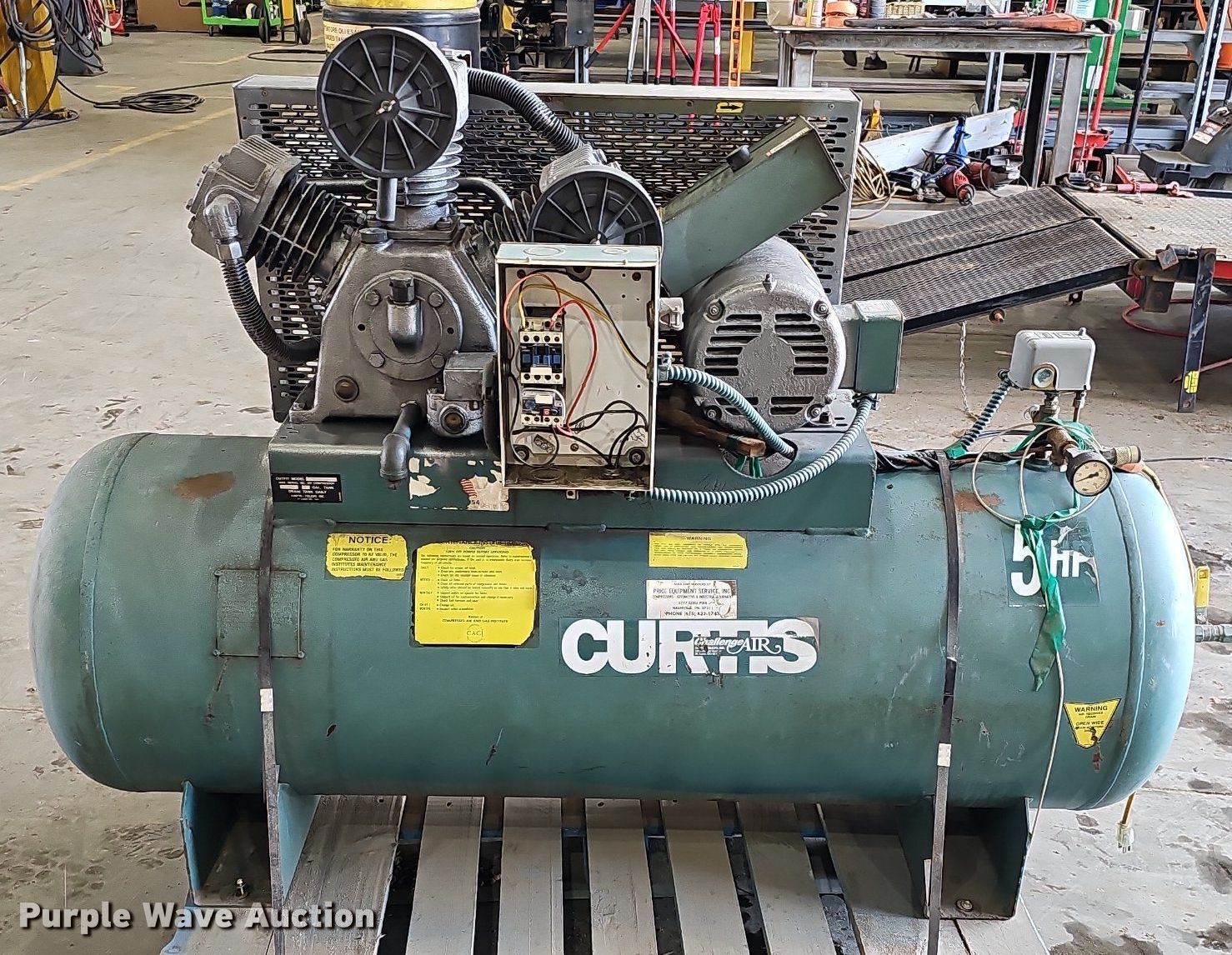 Curtis Challenge Air 5HT8UPA3 air compressor in Waterloo, NE Item