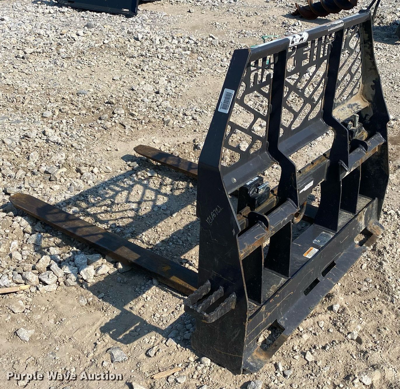 2021 Paladin 30945 skid steer forks in Tulsa, OK Item MG9925 sold