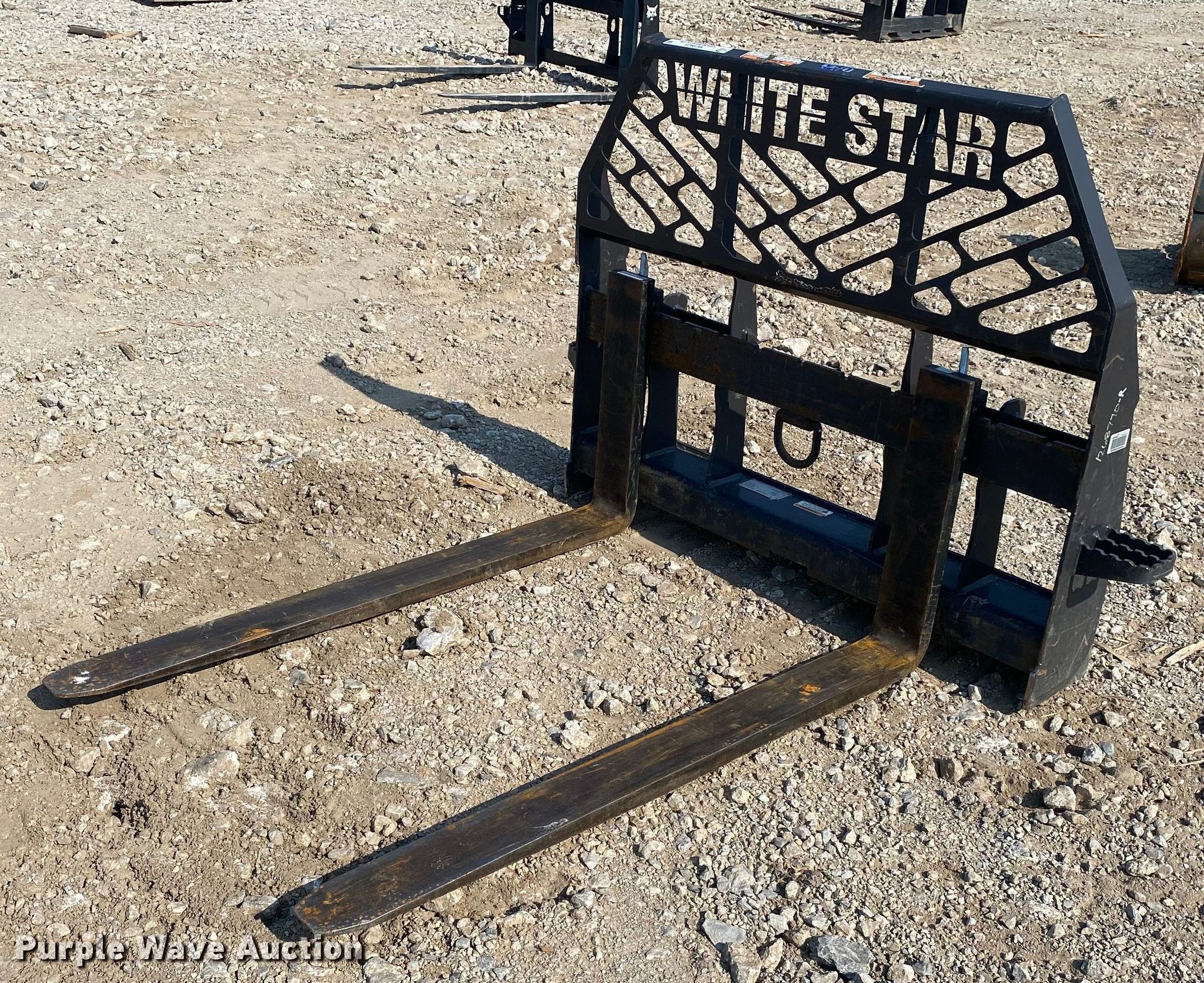 2021 Paladin 30945 skid steer forks in Tulsa, OK Item MG9928 sold