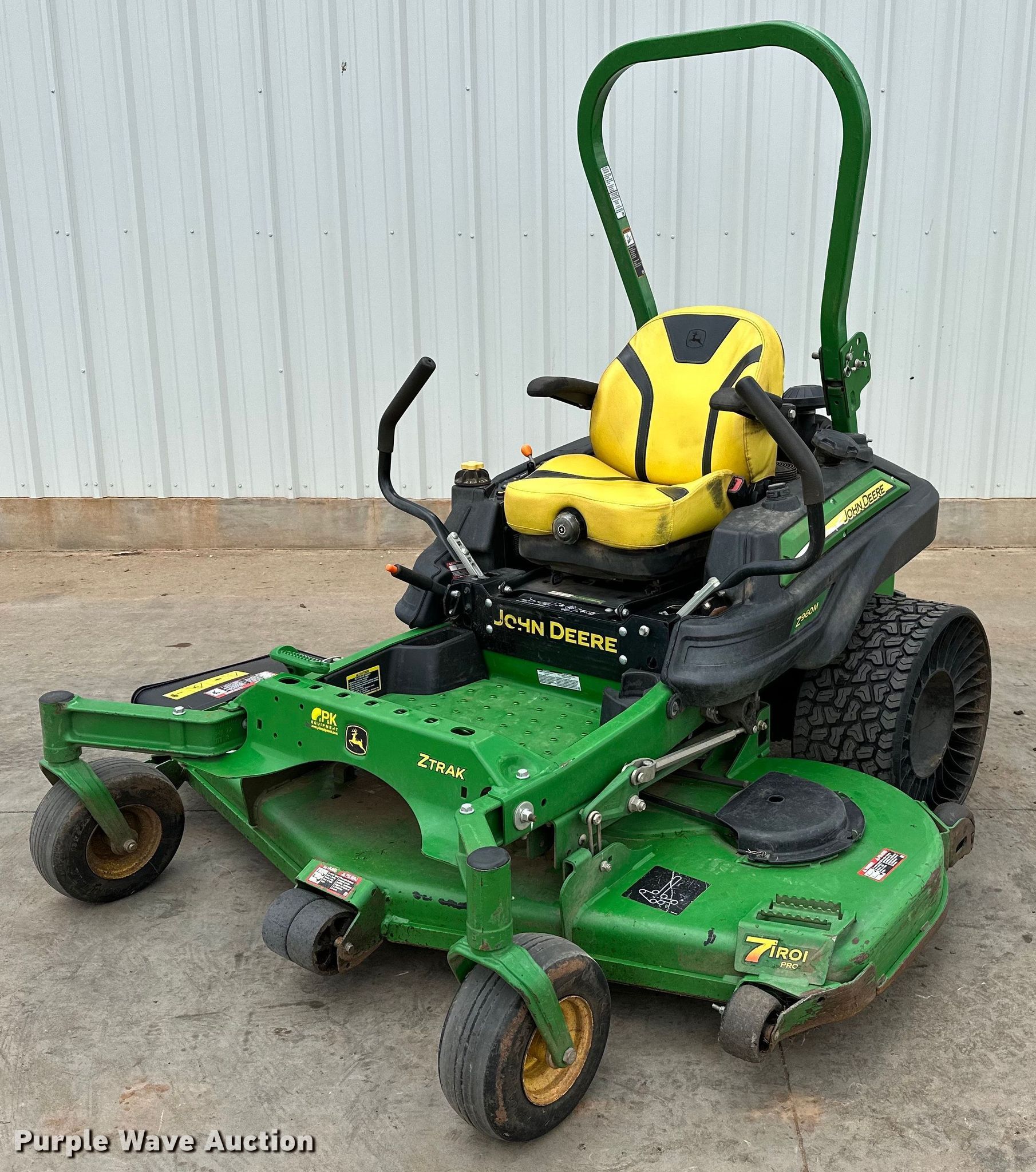 John Deere Z960M ZTR lawn mower in Stillwater, OK | Item OG9066