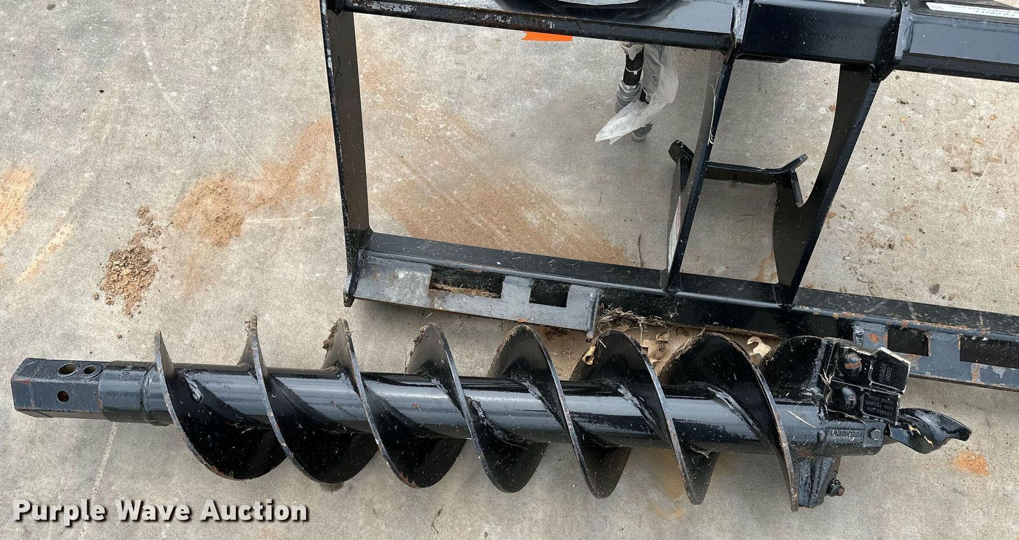 Belltec LC300 skid steer auger in Stillwater, OK Item OG9072 sold