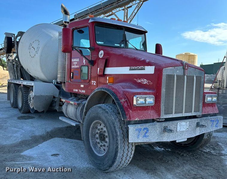 image for item DO4957 2009 Kenworth W900  ready mix truck