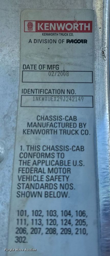 image for item DO4958 2009 Kenworth W900  ready mix truck