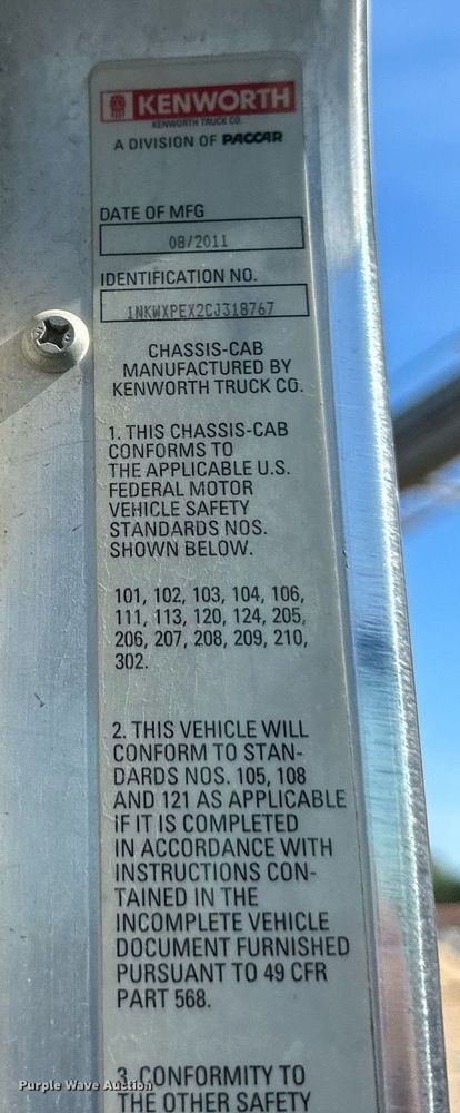 image for item DO4959 2012 Kenworth W900  ready mix truck