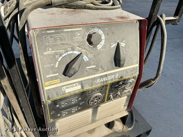 image for item DO4979 Lincoln Electric Ranger 8  welder