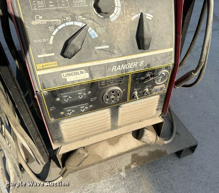 image for item DO4979 Lincoln Electric Ranger 8  welder