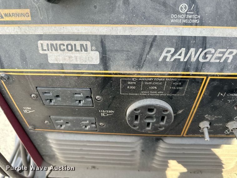 image for item DO4979 Lincoln Electric Ranger 8  welder