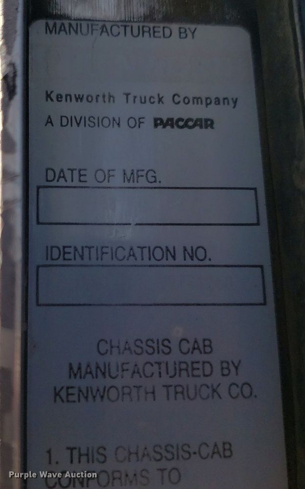 image for item DP7844 1998 Kenworth T800B  flatbed truck