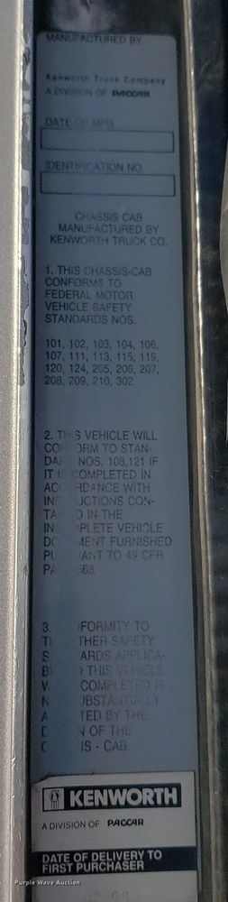 image for item DP7844 1998 Kenworth T800B  flatbed truck