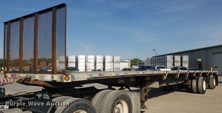 image for item DP7845 2000 Utility  flatbed trailer