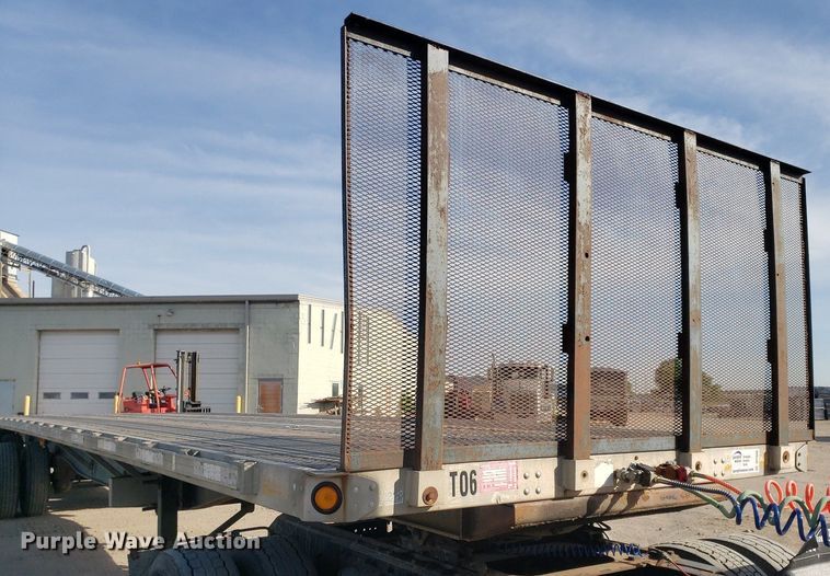 image for item DP7845 2000 Utility  flatbed trailer