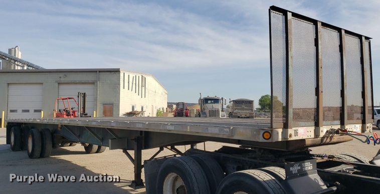 image for item DP7845 2000 Utility  flatbed trailer
