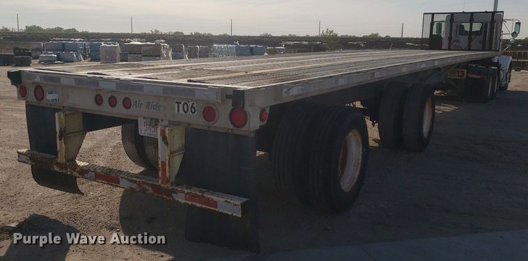 image for item DP7845 2000 Utility  flatbed trailer