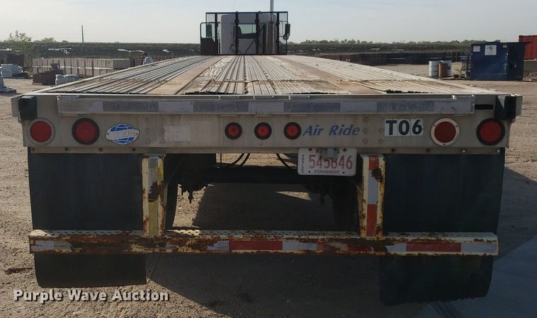 image for item DP7845 2000 Utility  flatbed trailer