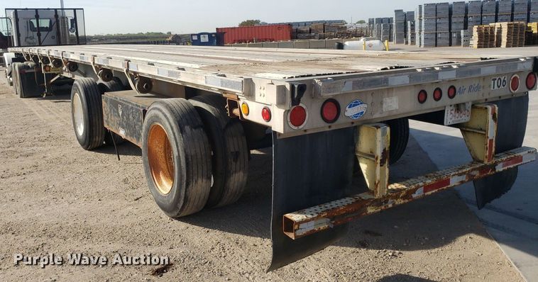 image for item DP7845 2000 Utility  flatbed trailer