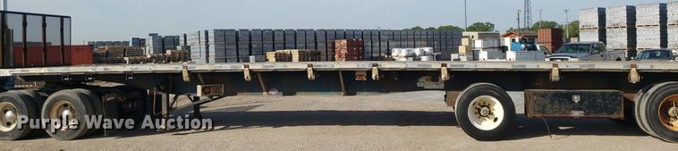 image for item DP7845 2000 Utility  flatbed trailer