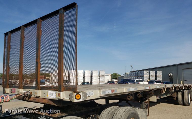 image for item DP7845 2000 Utility  flatbed trailer
