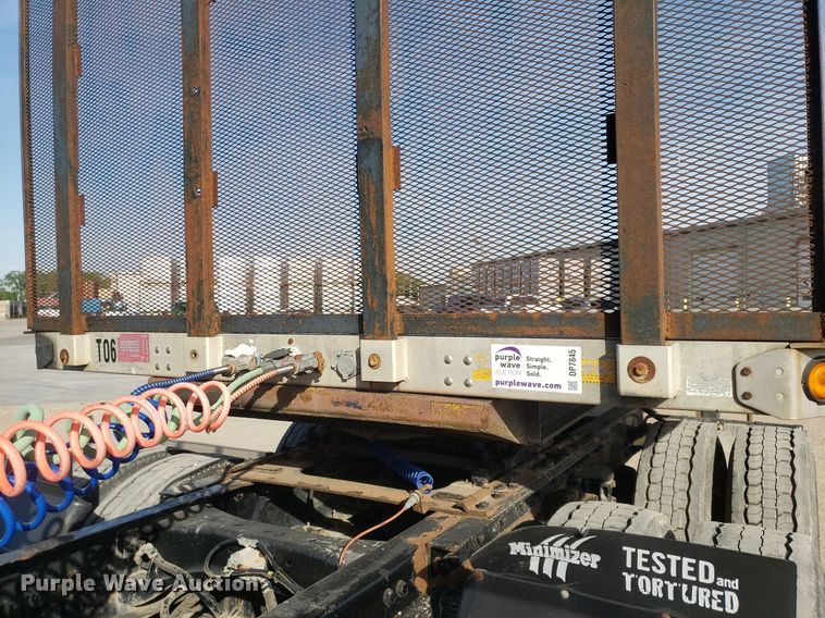 image for item DP7845 2000 Utility  flatbed trailer