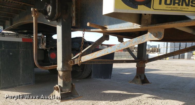 image for item DP7845 2000 Utility  flatbed trailer