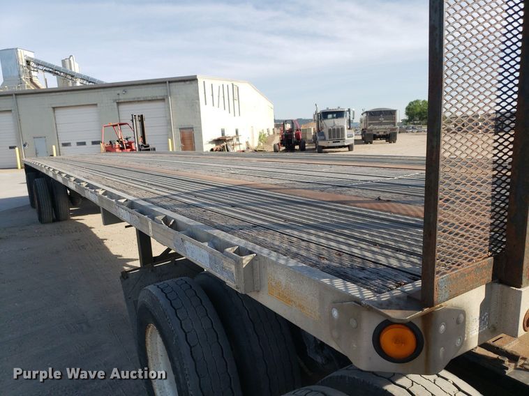 image for item DP7845 2000 Utility  flatbed trailer
