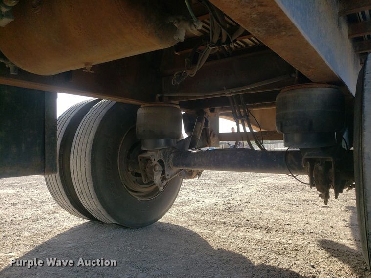 image for item DP7845 2000 Utility  flatbed trailer