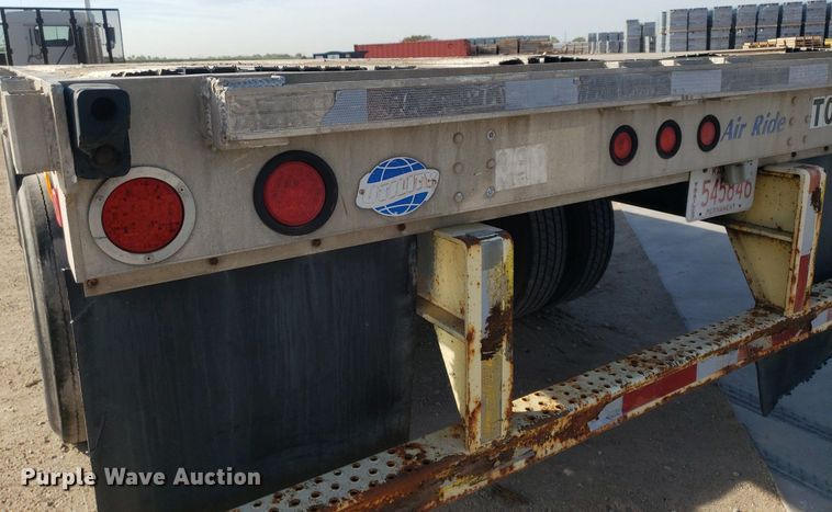 image for item DP7845 2000 Utility  flatbed trailer