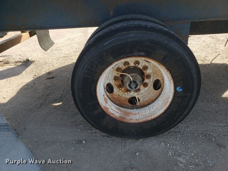 image for item DP7845 2000 Utility  flatbed trailer