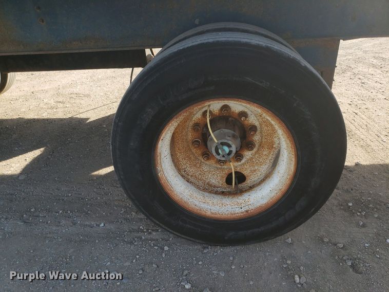 image for item DP7845 2000 Utility  flatbed trailer