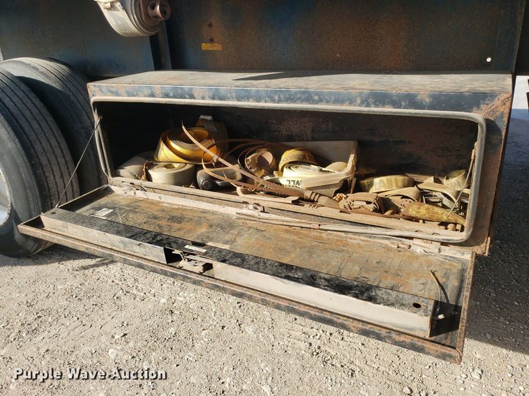 image for item DP7845 2000 Utility  flatbed trailer