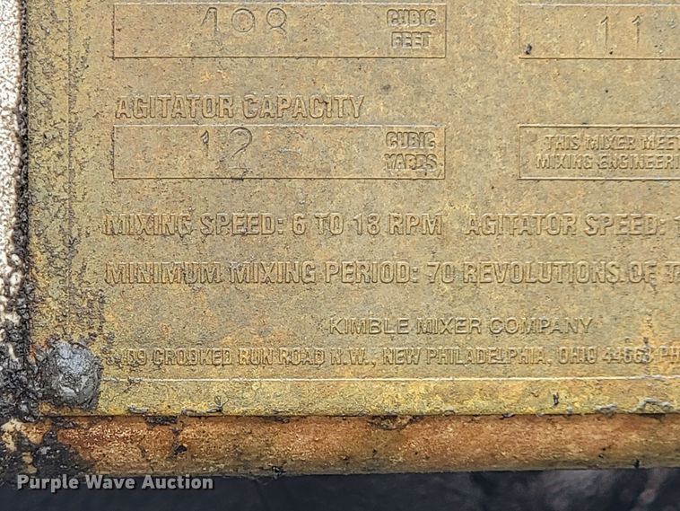 image for item HY9022 2006 Sterling LT9500  ready mix truck