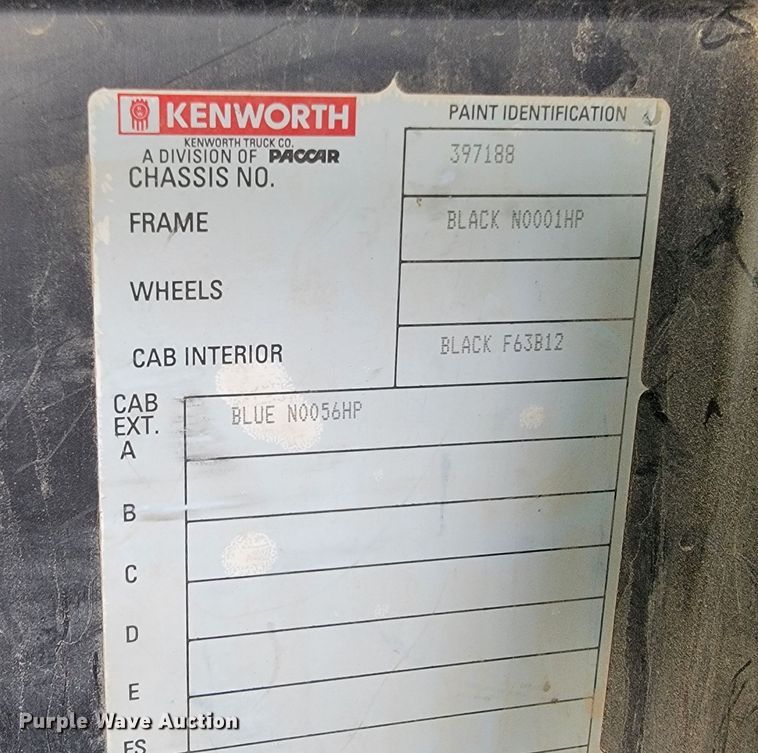 image for item JE9999 2004 Kenworth T800  ready mix truck