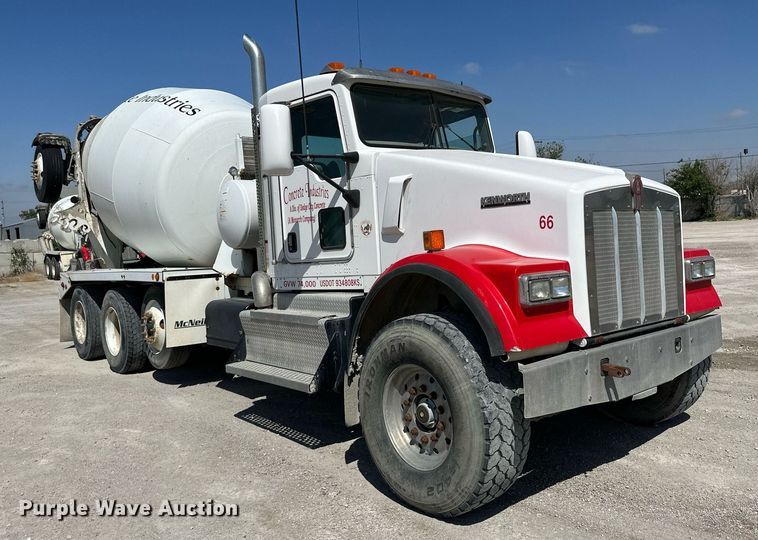 image for item KX9002 2015 Kenworth W900  ready mix truck