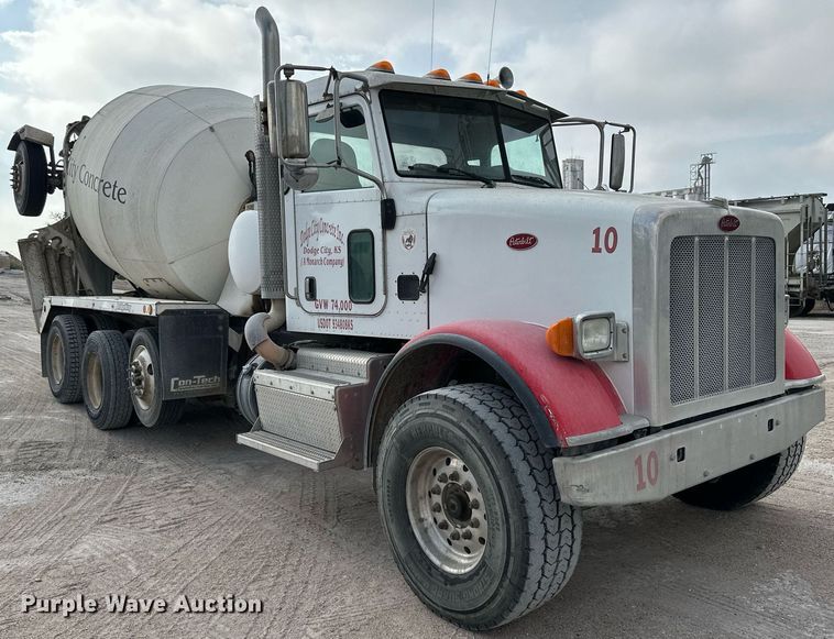 image for item KX9007 2015 Peterbilt 365  ready mix truck