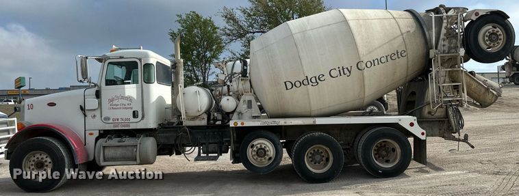 image for item KX9007 2015 Peterbilt 365  ready mix truck