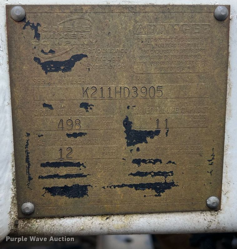 image for item LG9099 2007 Sterling L9500  ready mix truck