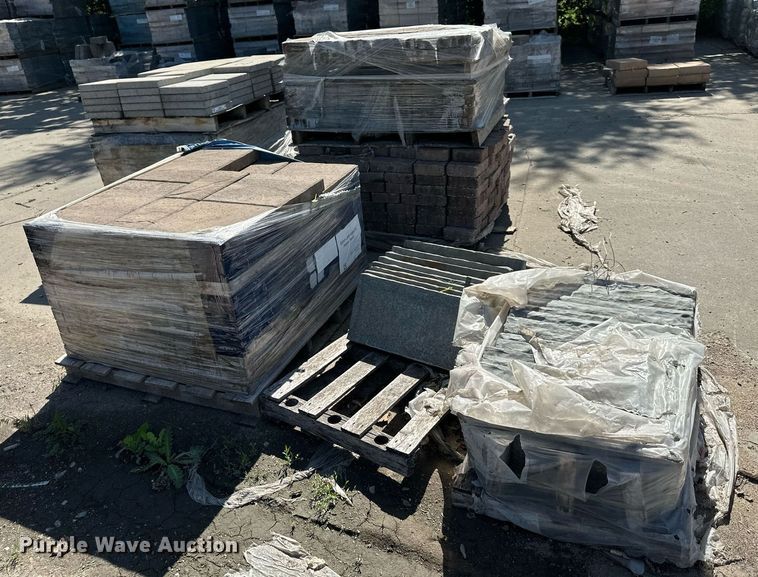 image for item LN9209 Approximately 686 concrete pavers