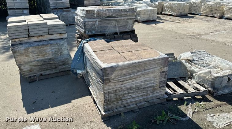 image for item LN9209 Approximately 686 concrete pavers