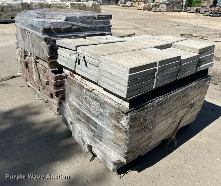 image for item LN9209 Approximately 686 concrete pavers