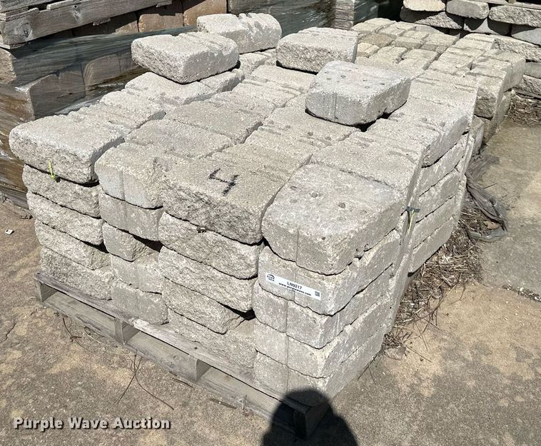 image for item LN9217 (154) tumbled concrete pavers