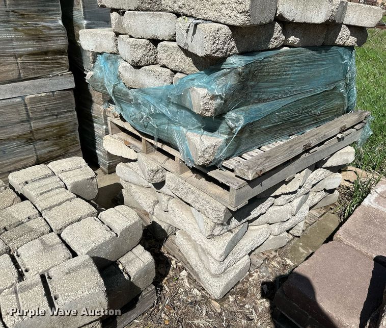 image for item LN9217 (154) tumbled concrete pavers