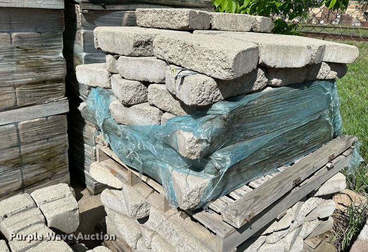 image for item LN9217 (154) tumbled concrete pavers