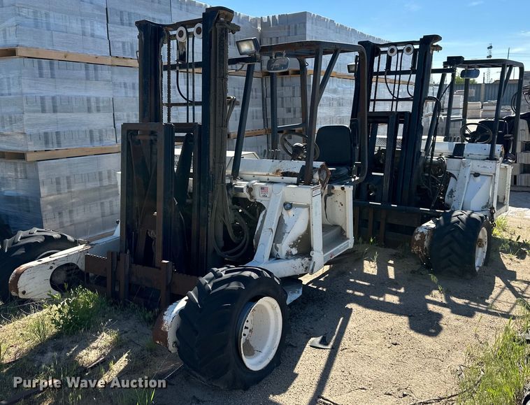 image for item LN9225 (2) Tail Gator 5000AWD forklifts