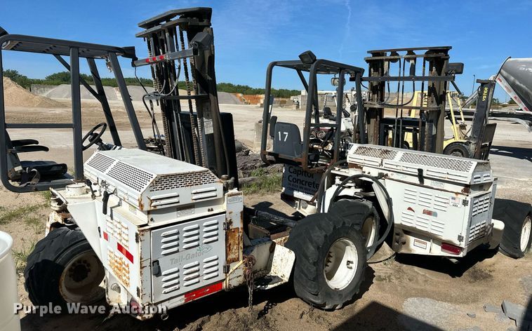 image for item LN9225 (2) Tail Gator 5000AWD forklifts