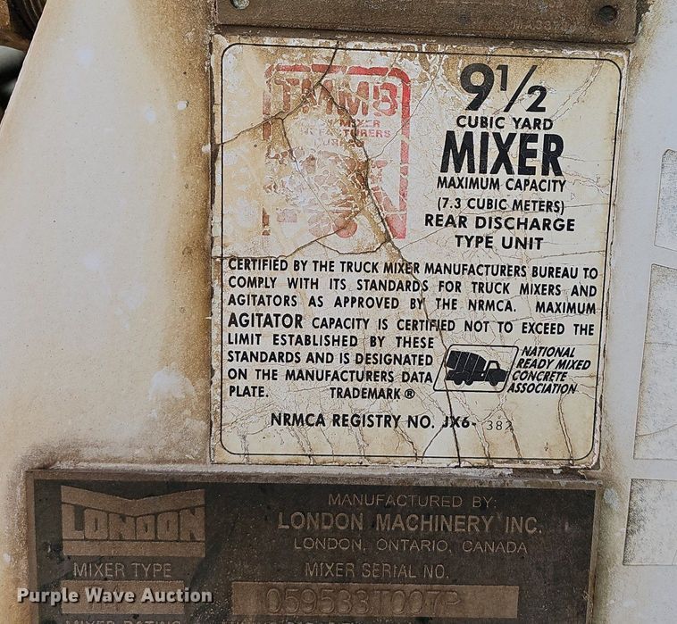 image for item LW9564 2006 Sterling L-Line  ready mix truck