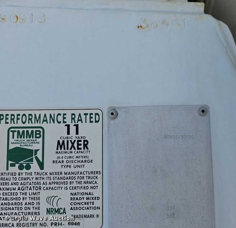 image for item LW9566 2015 Kenworth W900  ready mix truck