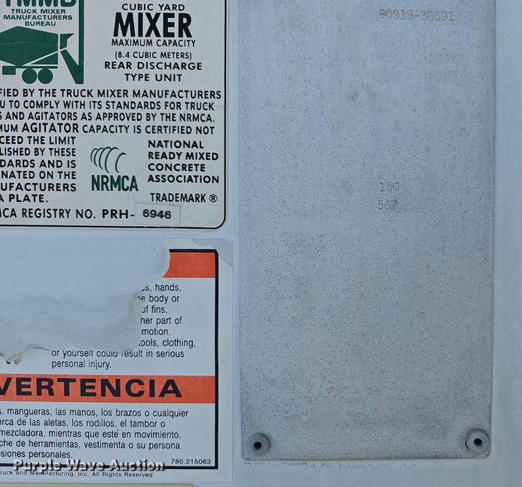 image for item LW9566 2015 Kenworth W900  ready mix truck