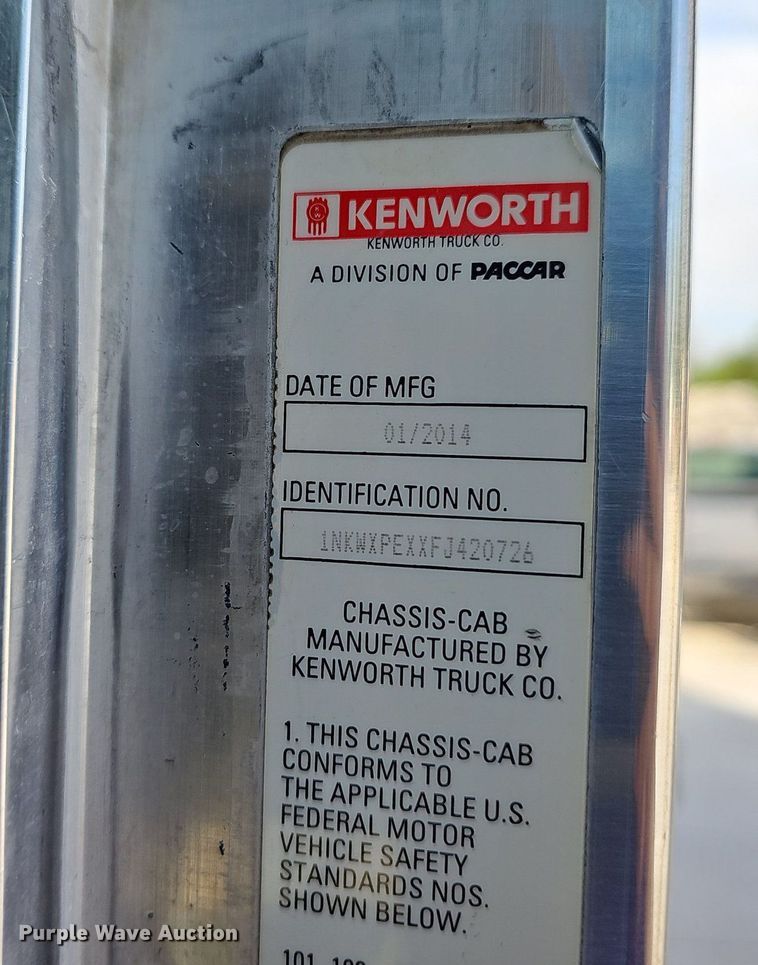 image for item LW9566 2015 Kenworth W900  ready mix truck