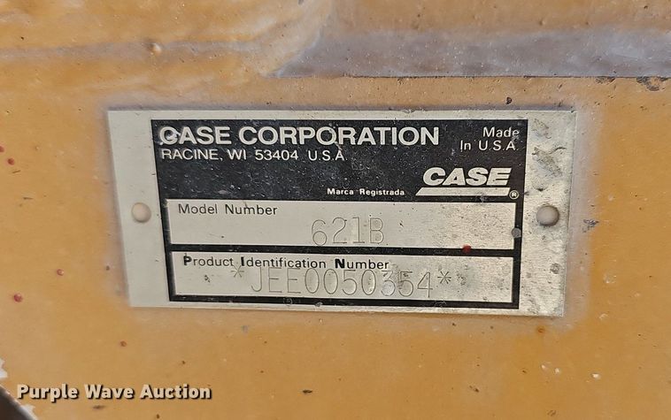 image for item LW9576 1996 Case 621B  wheel loader