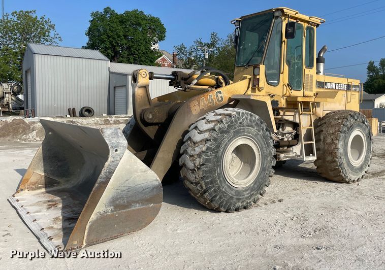 image for item MS9756 1993 John Deere 644G  wheel loader
